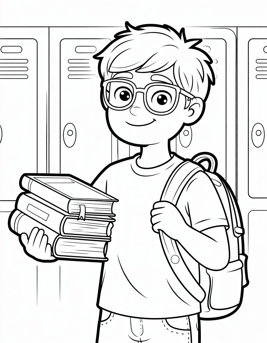 Peter Parker as Student
